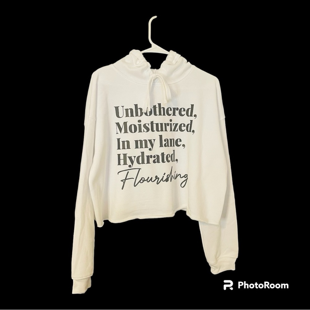 Minimalist Crop Hoodie